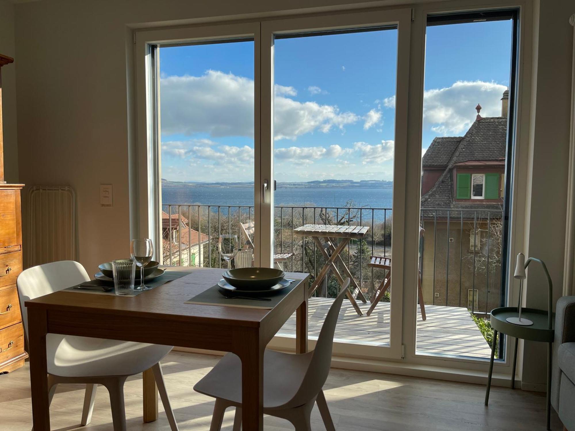 Appartement Mail 62 à Neuchâtel Extérieur photo