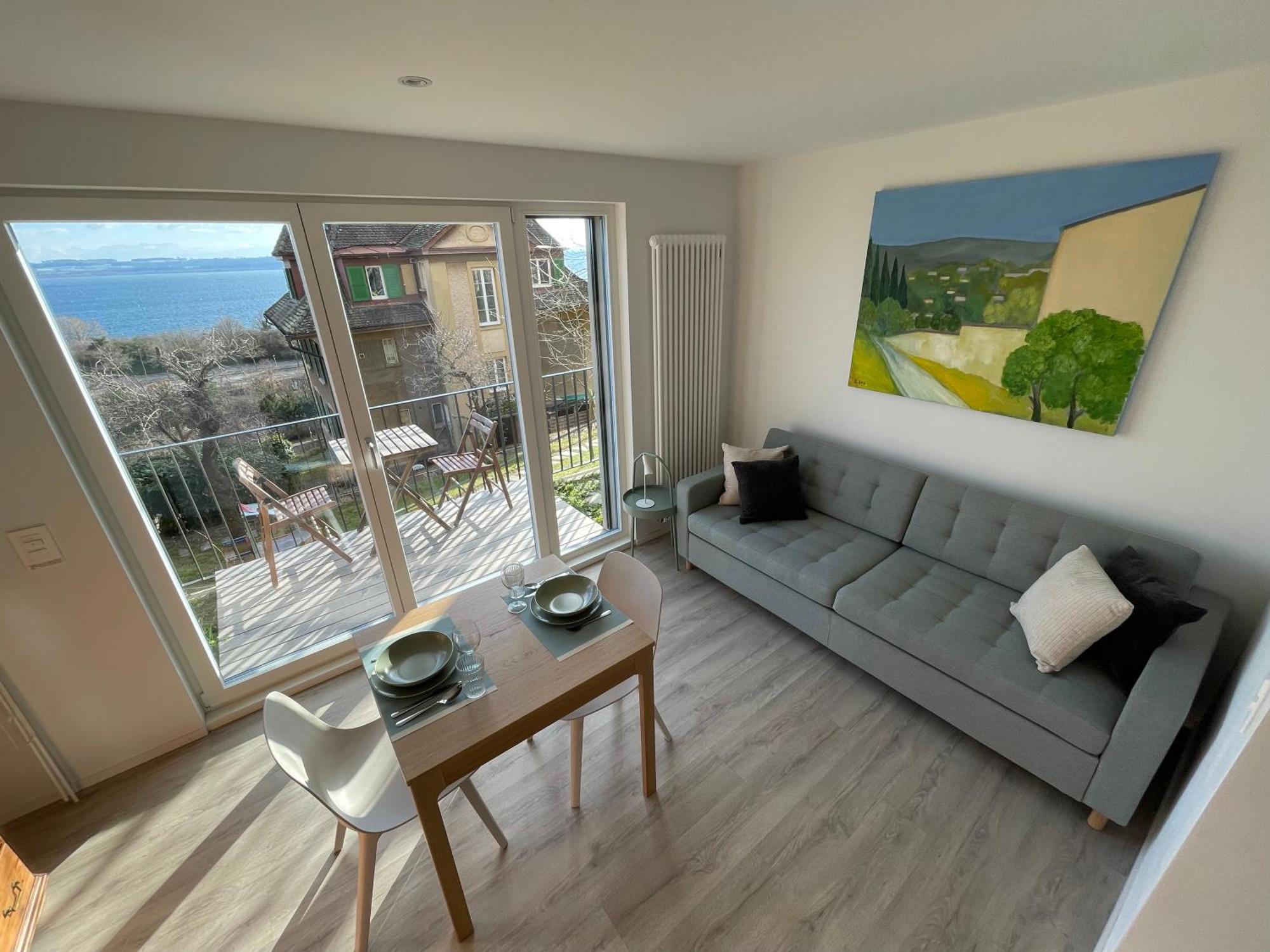 Appartement Mail 62 à Neuchâtel Extérieur photo